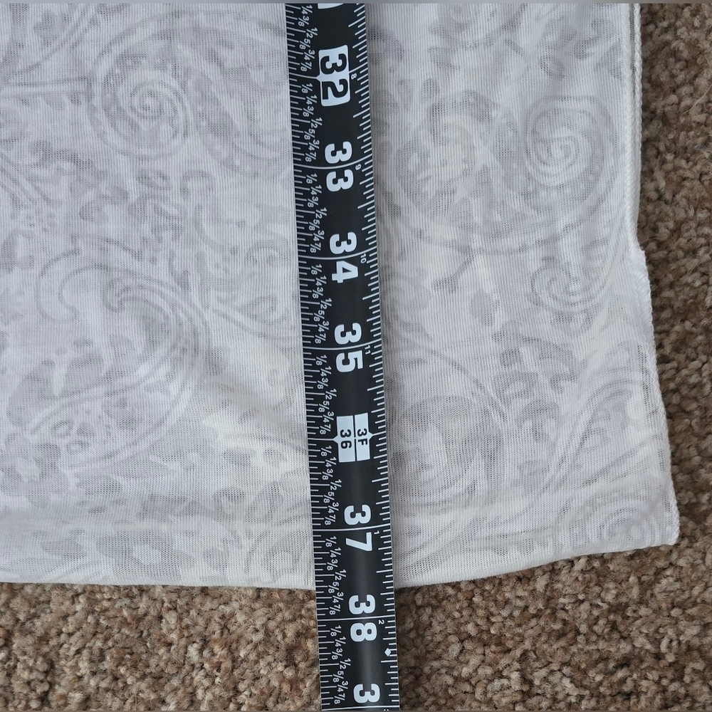 White Infinity Scarf - Picture 3 of 5